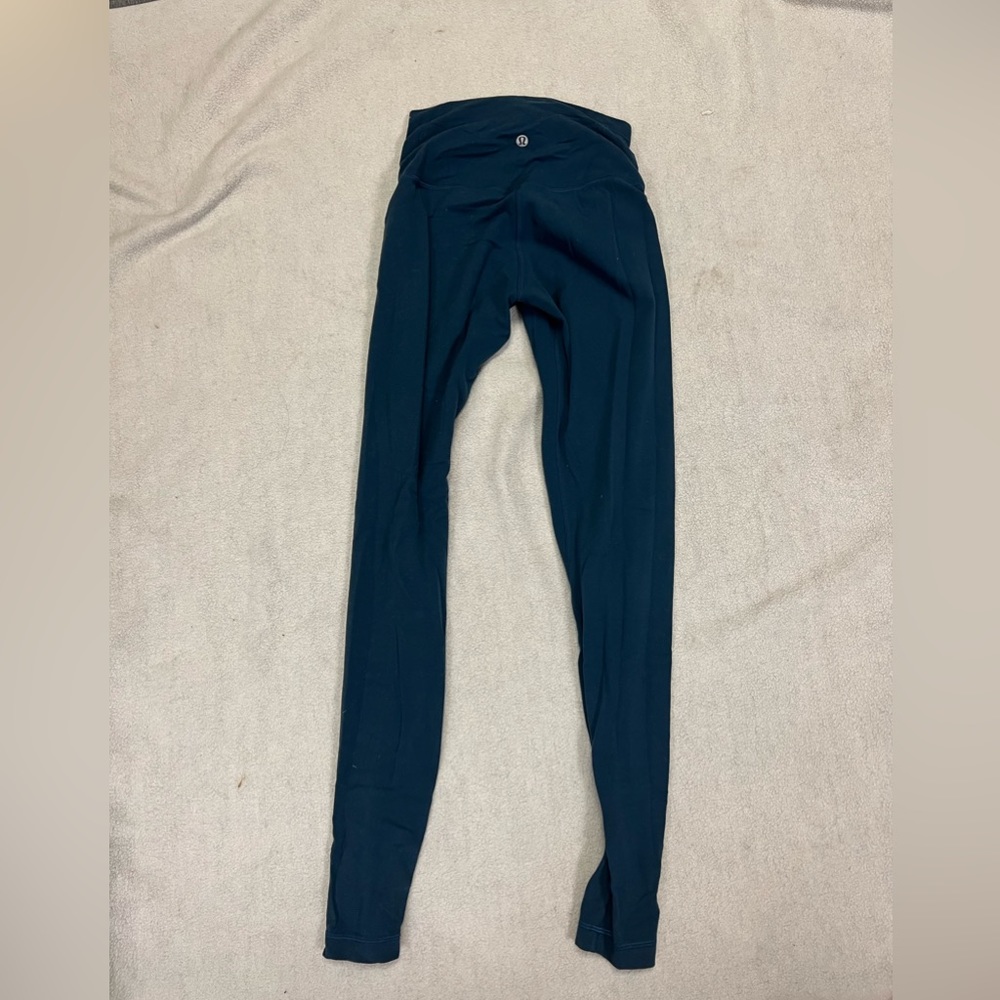 Blue lululemon align leggings (size 4)